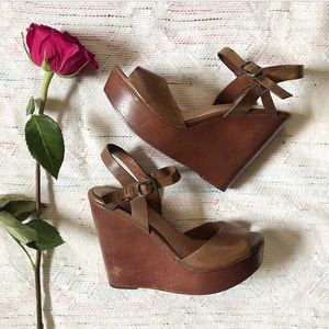ALDO | Brown Wedges | Size 8 1/2